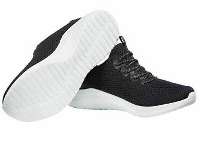 skechers ultra flex slip on black