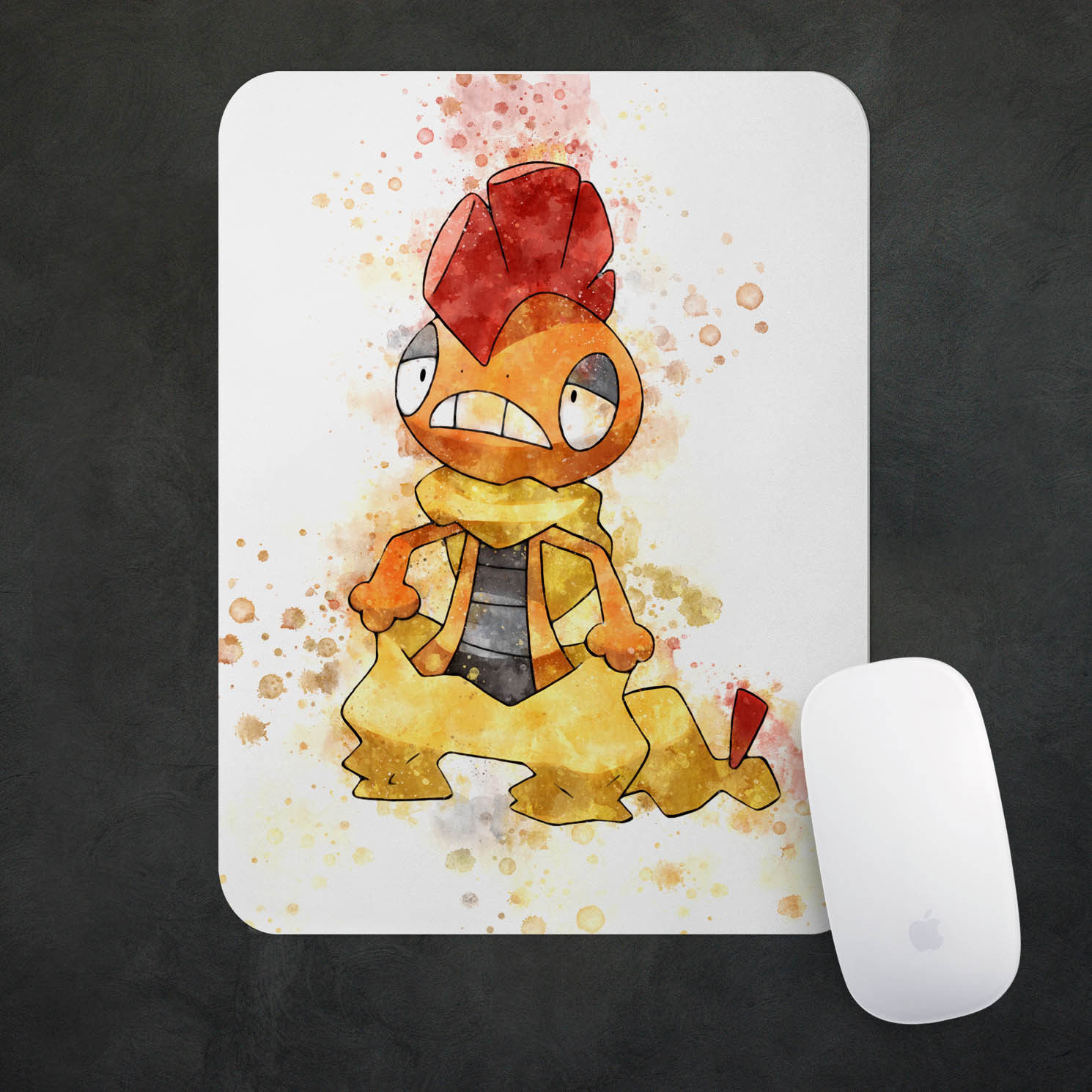 Scrafty Pokemon Mouse Pad Anime Gaming Mousepad TOP Quality BIG SIZE