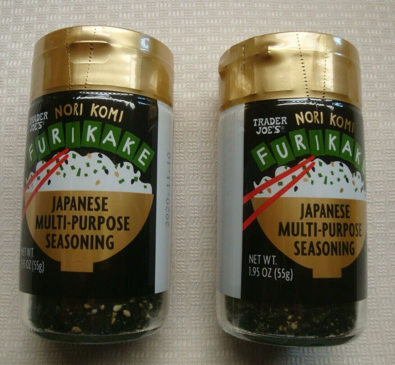 TRADER JOE'S NORI KOMI FURIKAKE JAPANESE MULTIPURPOSE SEASONING QTY