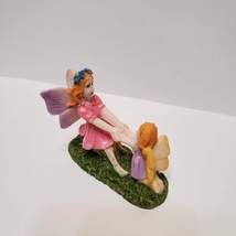 Flower Fairy Garden Set, Fairy House, Miniature Fairy Figurines, Garden Decor image 11