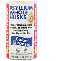 Yerba Prima, Psyllium Whole Husks, Colon Cleanser, 12 oz (340 g) - $19.99