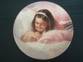SISTERLY LOVE collector plate DONALD ZOLAN Sister CHILDREN - $28.00