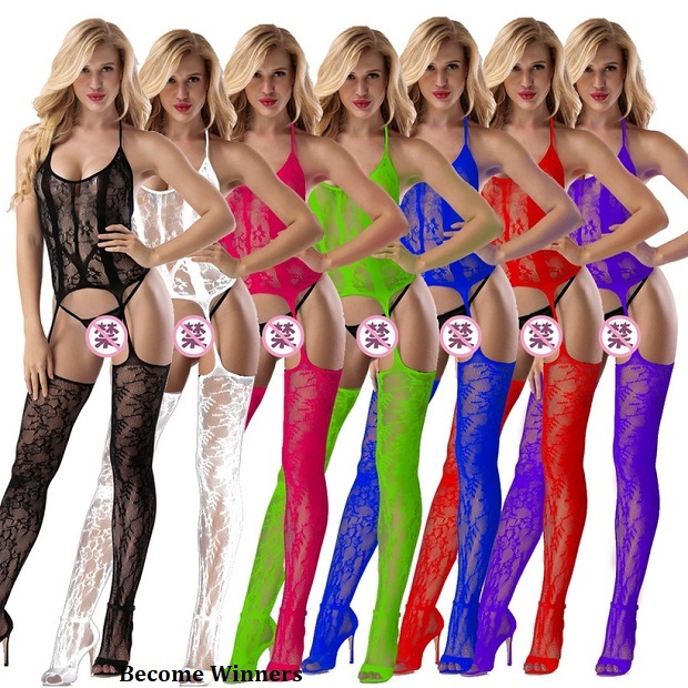 6 Pack - New Ladies Sexy Elastic Hot One piece Erotic Beautiful Lingerie
