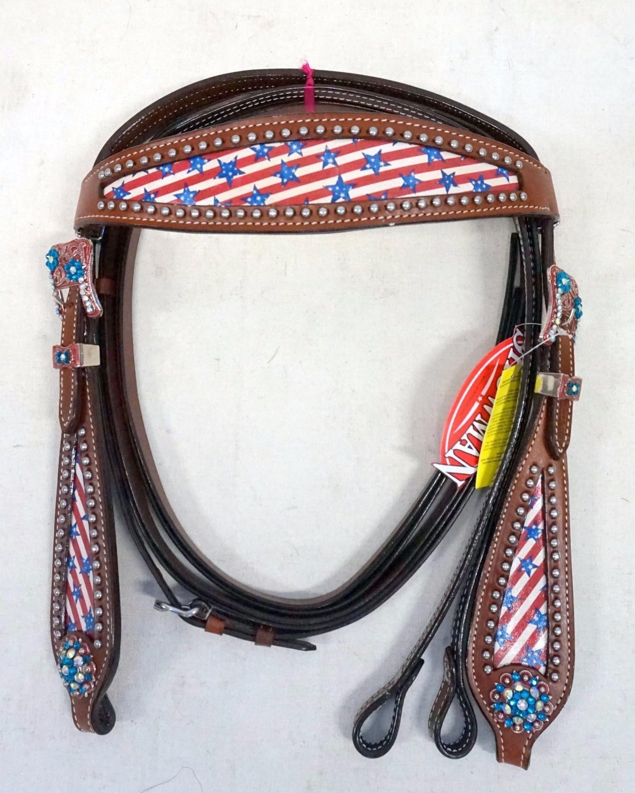 Bling! Western Saddle Horse Bridle Breast Collar Tack Set w/ Stars