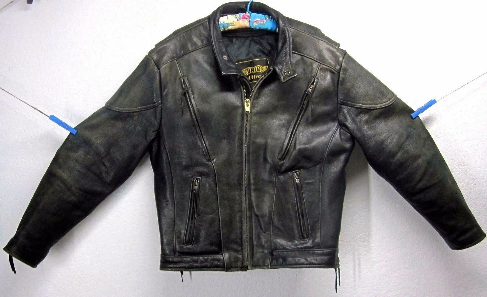 unik ultra leather motorcycle jacket