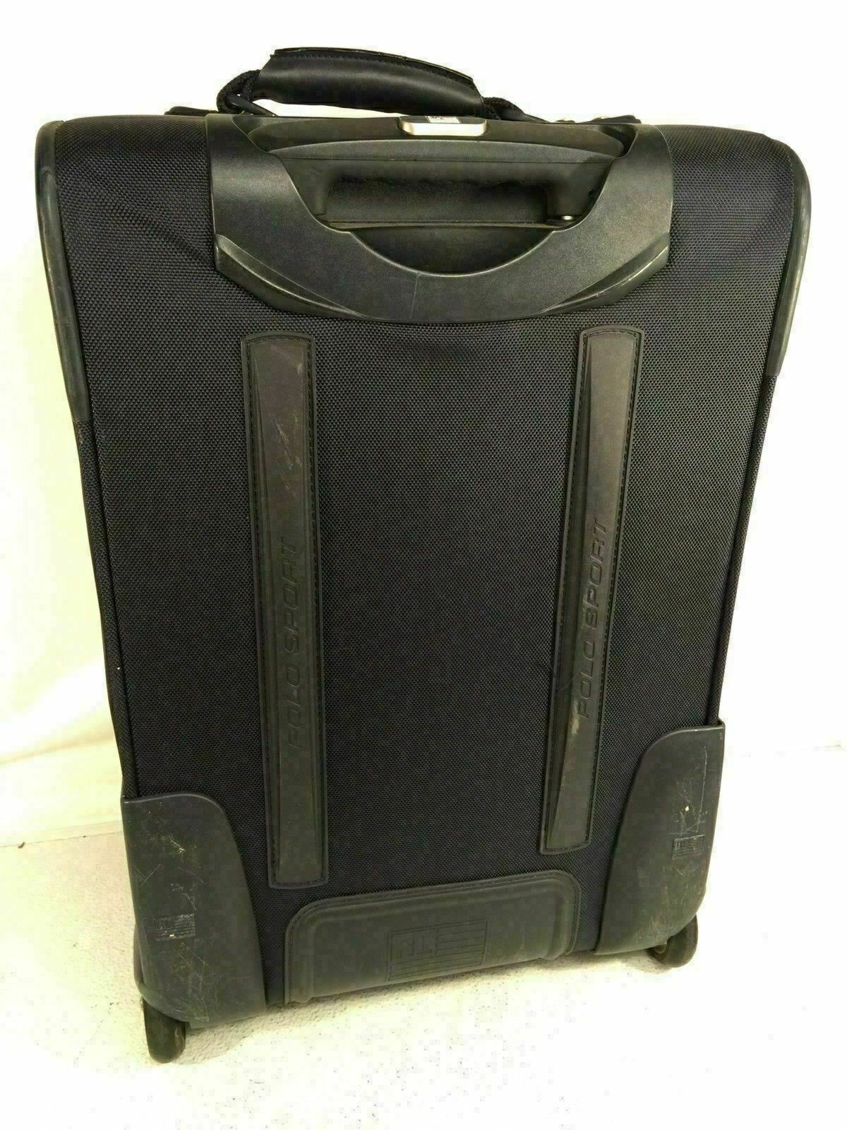 Polo Sport Ralph Lauren Rolling Carryon Luggage Vintage Blue Bag LoHead
