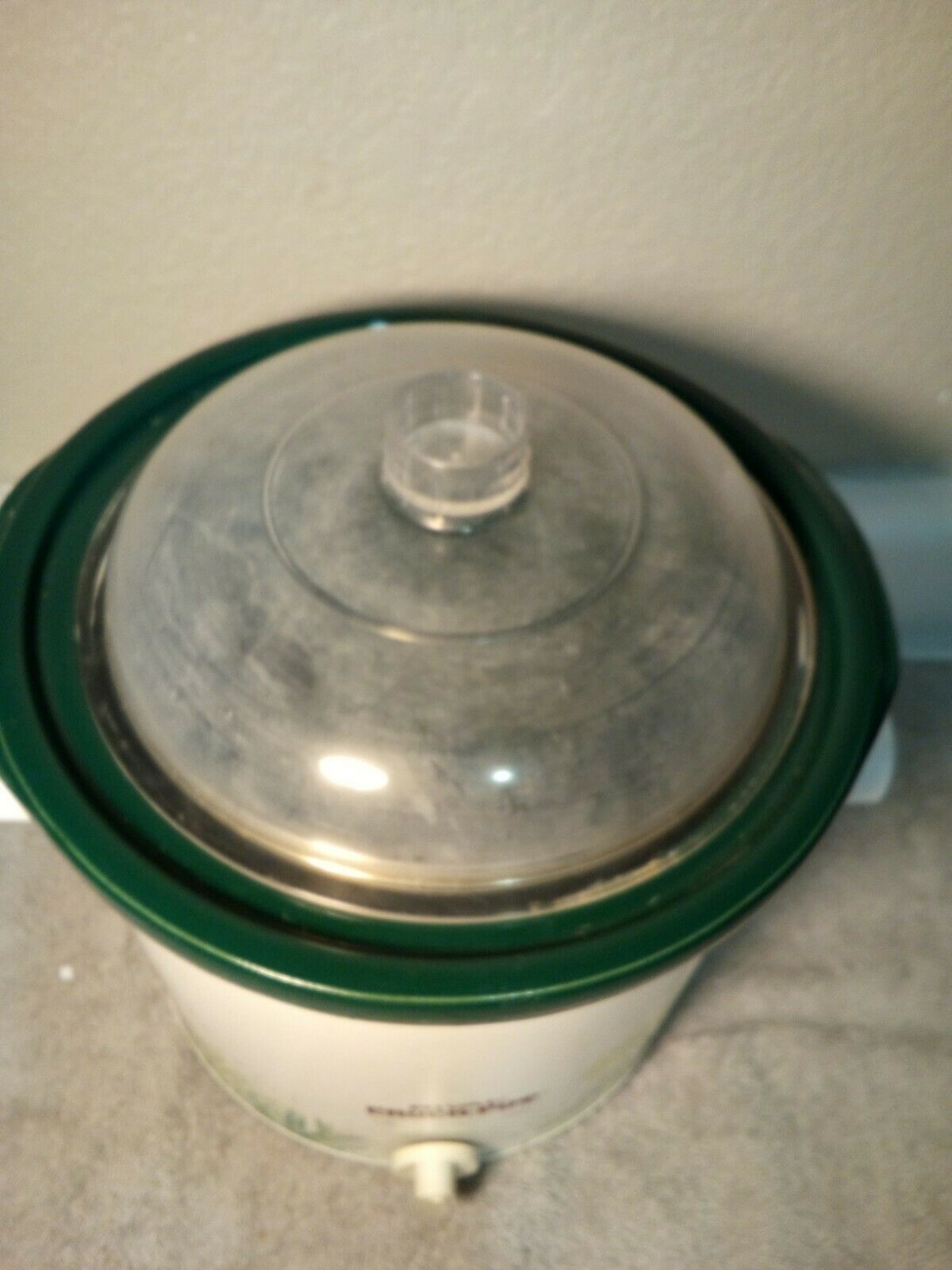 RIVAL CROCK POTSLOW COOKER MODEL 3150 REMOVABLE INSERT PLASTIC