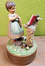 Vintage Hancrafted Anri Thorens REUGE Music Box made in Toriart Italy Dutch GIGI - $98.99