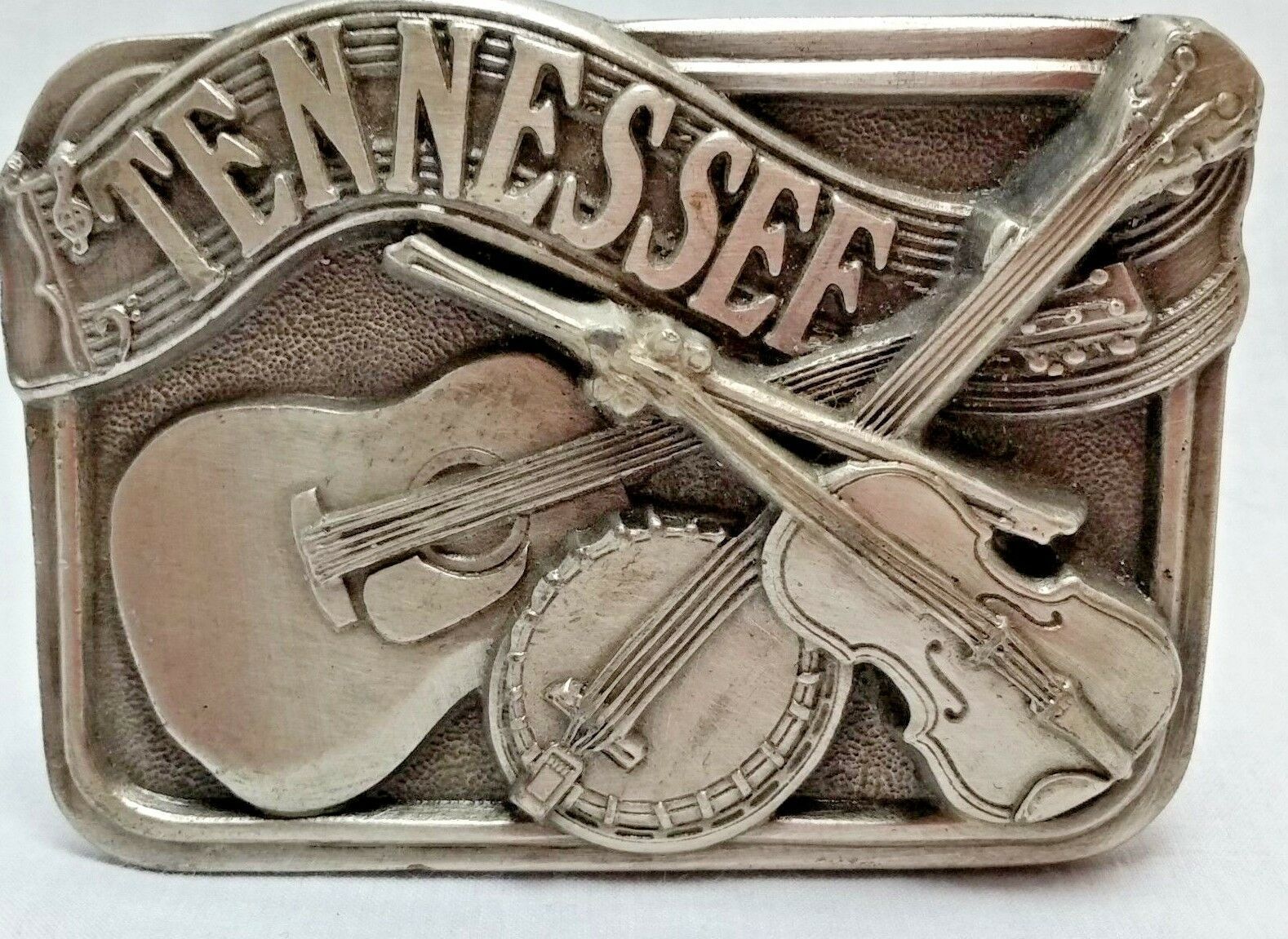 banjo belt buckle