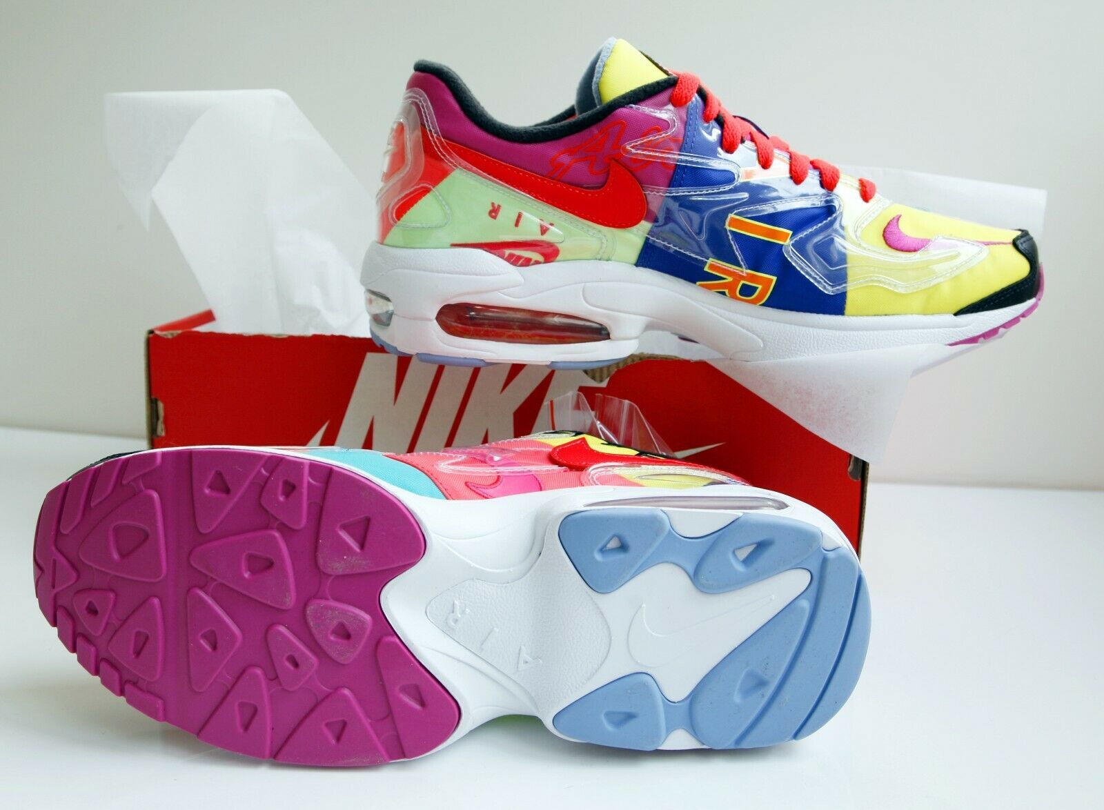 Nike Air Max 2 Light QS âAtmosâ Multicolor -Men's Shoe Size:105. REG:$160 - Athletic