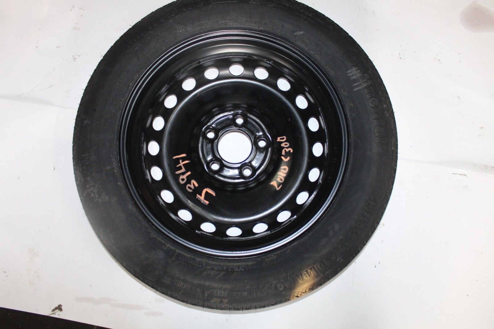 20082014 MERCEDES W204 C300 C350 C250 SPARE TIRE WHEEL 125/90/16 J3941
