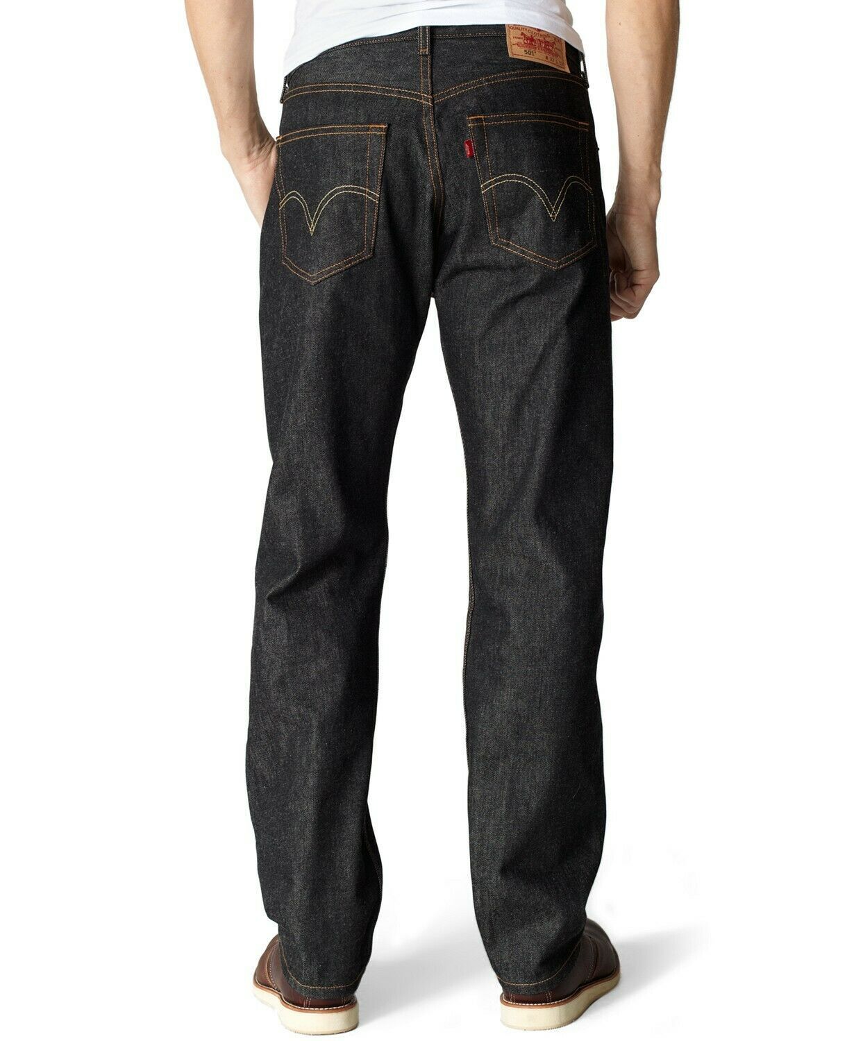 Levi's Men's 501 Original Fit Jean Shrink To Fit - Jeans