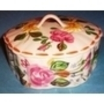 Blue Ridge Southern POTTERY- Rose MARIE-HAZEL Candy Box 5 1/2" X 3 1/2" - $104.95