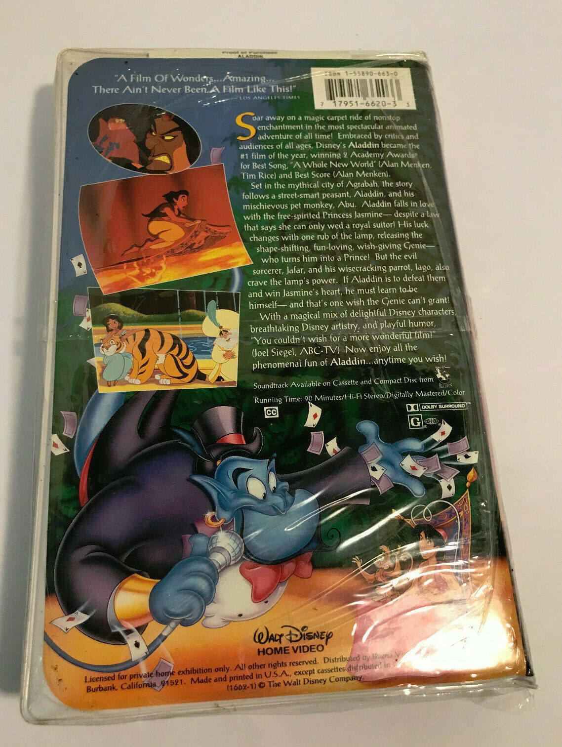 Aladdin (VHS, 1993) - VHS Tapes