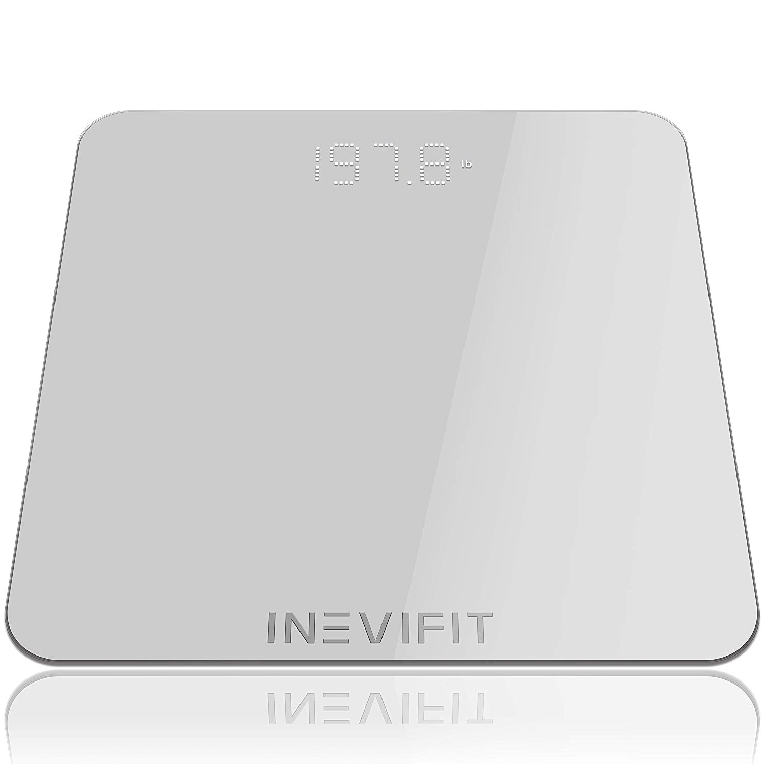 Inevifit Bathroom Scale, Highly Accurate Digital Bathroom Body Scale