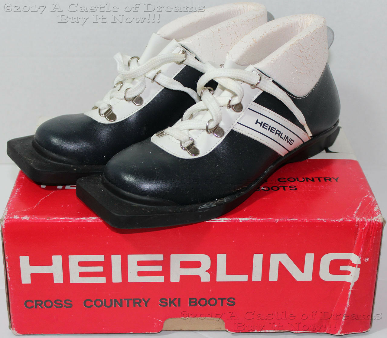 Mens HEIERLING CROSS COUNTRY SKI BOOTS Skywalk Touring NORDIC 75mm Size