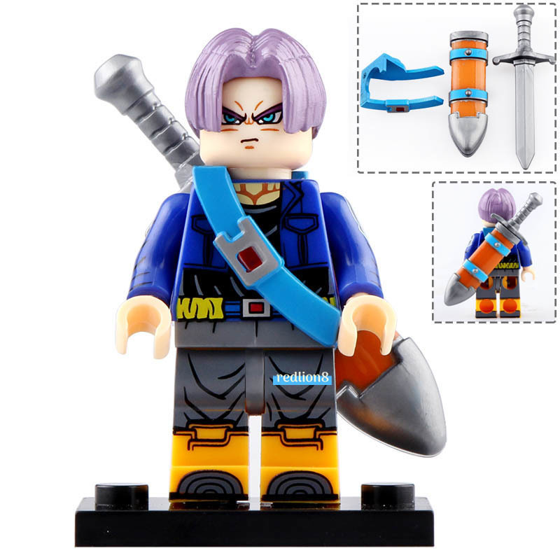 Future Trunks Dragon Ball Z Super Saiyan Lego Compatible Minifigure