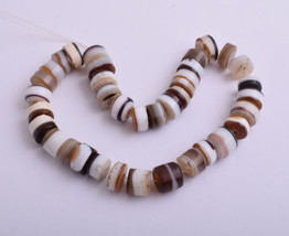 37 Antique banded Agate Beads wholesale-Idar-Oberstein beads-Trade beads... - $186.65