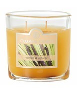 Colonial Candle Vanilla and Vetiver 3.5 oz. Jar Candle 2 Wicks - $10.00