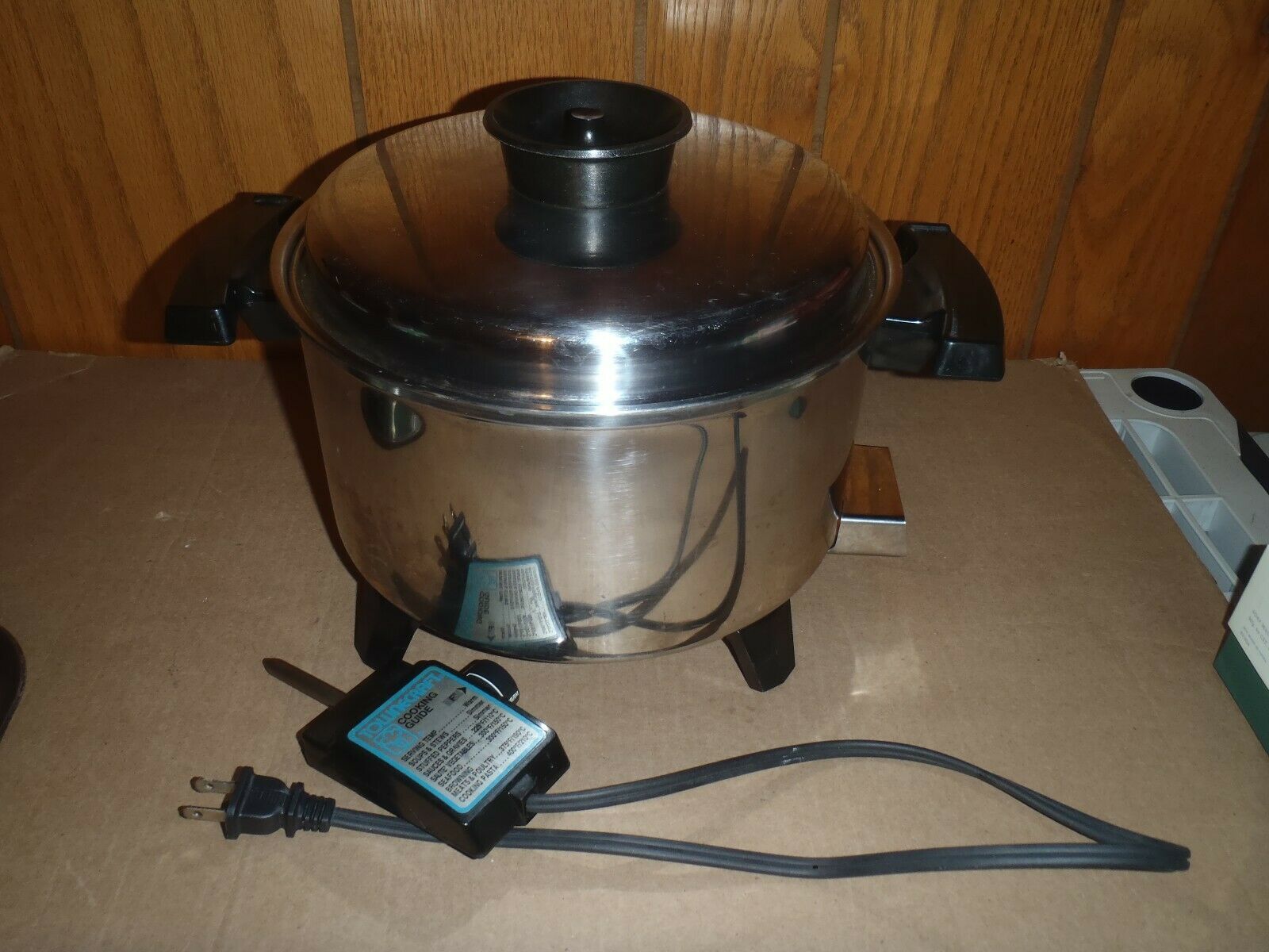 TOWNECRAFT CHEFS WARE 5 QT Liquid Core Electric Slow Cooker 92045
