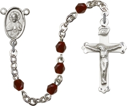 Rosary - 4mm Fire Polished Crystal Rosary image 4