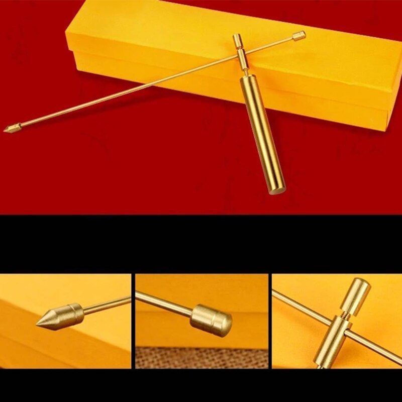 Hot Copper Dowsing Rods Copper Handheld Dowser Sti Divining Witching