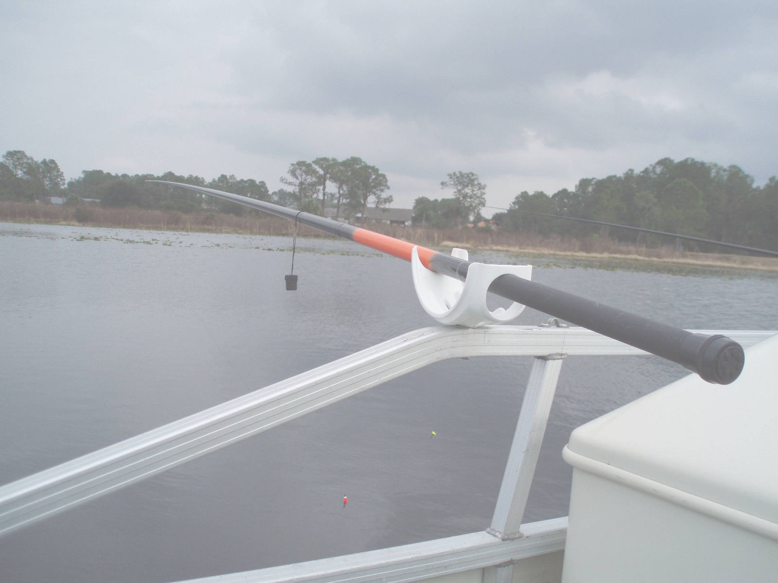 Katydid Single Bay Spider Fishing Rod Holders for Pontoons, Boats or Docks