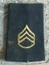 Military Patch Us Army Shoulder Boards Rank Single Staff Serg EAN T Male Short - $6.72
