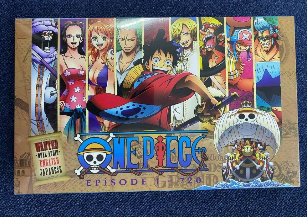 New DVD ENGLISH DUBBED One Piece Complete Series Vol.1 - 720 End + DHL