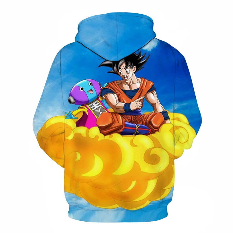 Dragon Ball Super Goku & Omni King 3D Print All Over Hoodie Sweatshirt - Sweatshirts, Hoodies