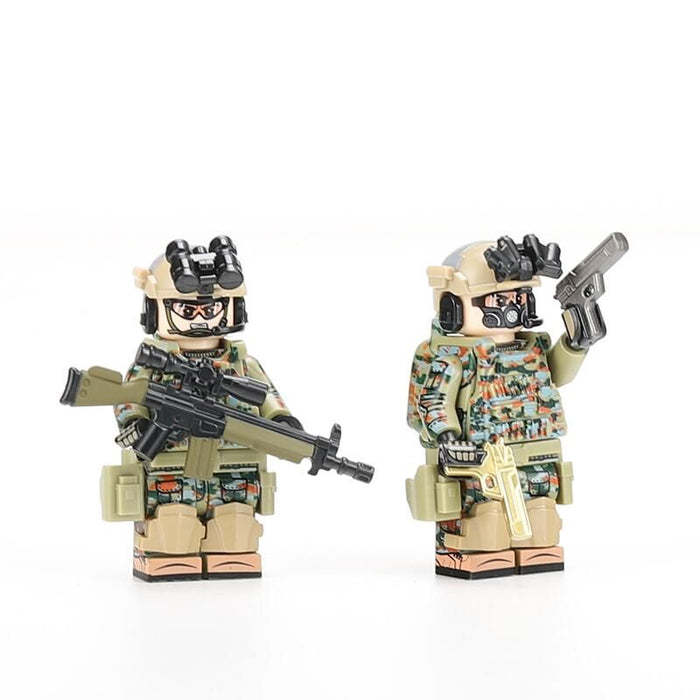 5pcs German Special Forces Kommando Spezialkrafte KSK Minifigures ...