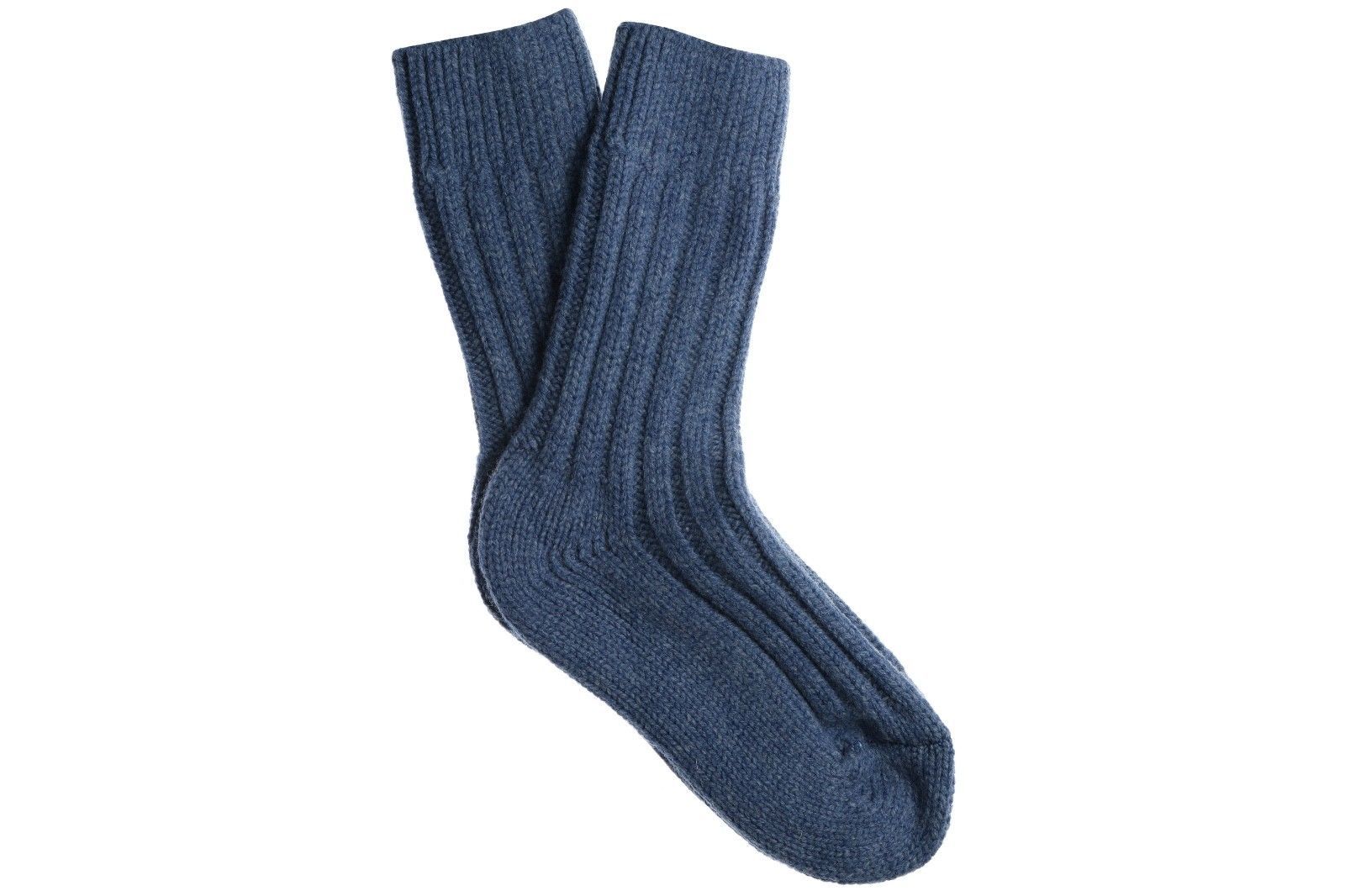 Irish Donegal Wool Walking socks - Denim Blue - 4-7 - Made In Ireland ...