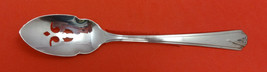 Deauville by Community Plate Silverplate Pierced Olive Spoon Custom Made - $39.00