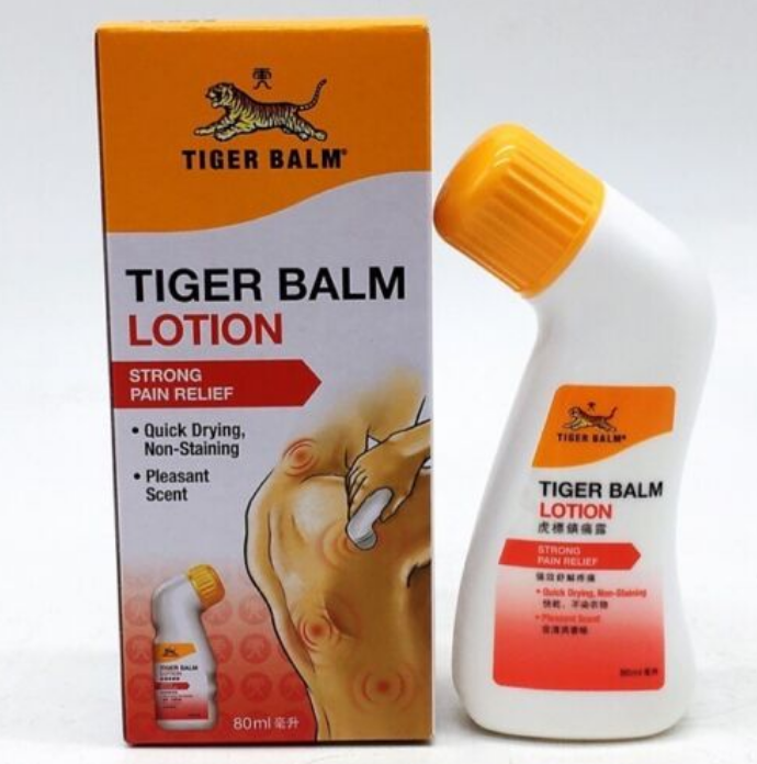 3 boxes X 80ml Tiger Balm Lotion Strong Pain Relief Shoulder Back Pain DHL EXP