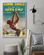Golf Some Girls Vertical Canvas Painting - $49.99