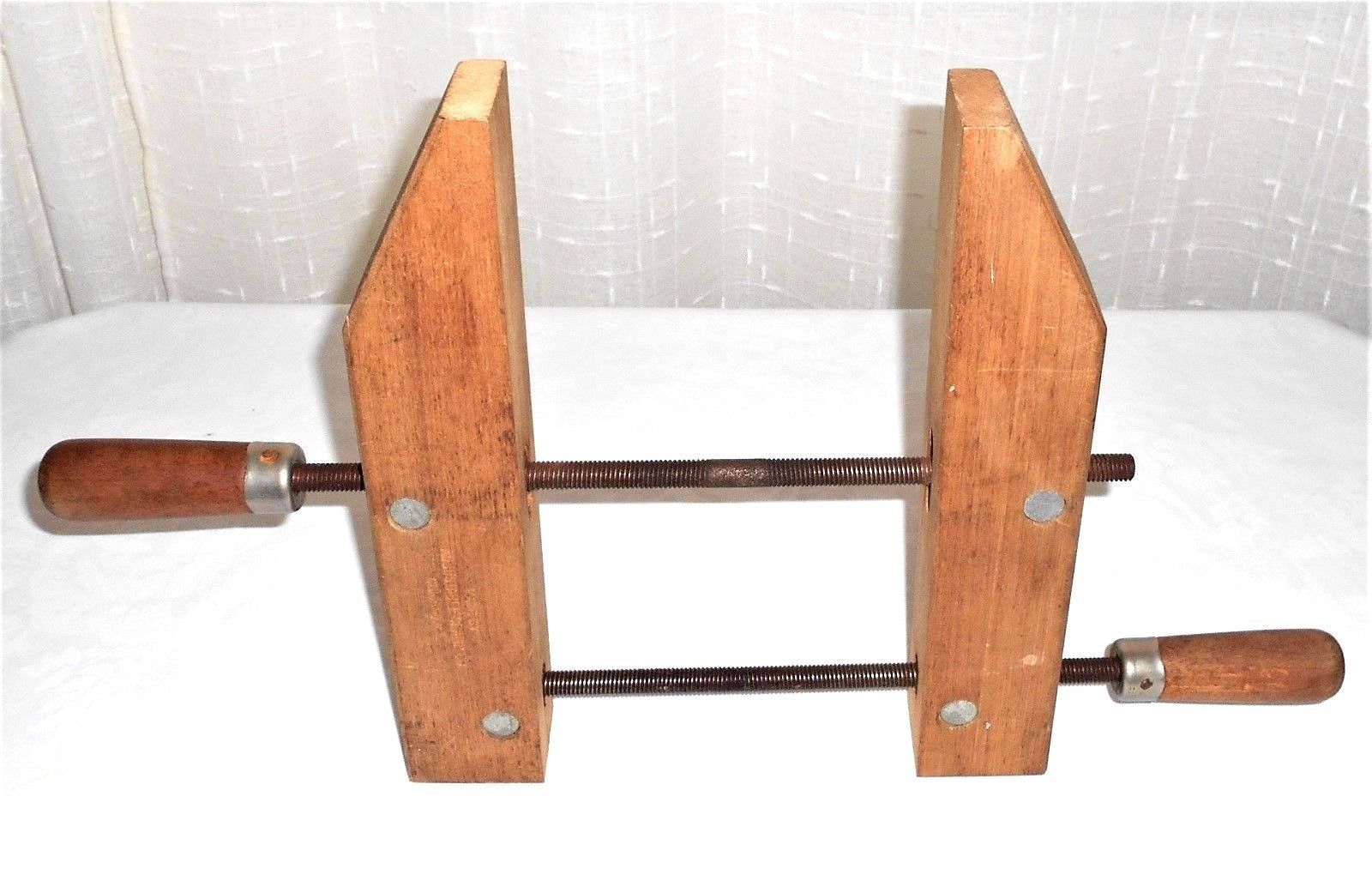 2 Handscrew Wood Clamp Adjustable Woodworking Assembly Screw