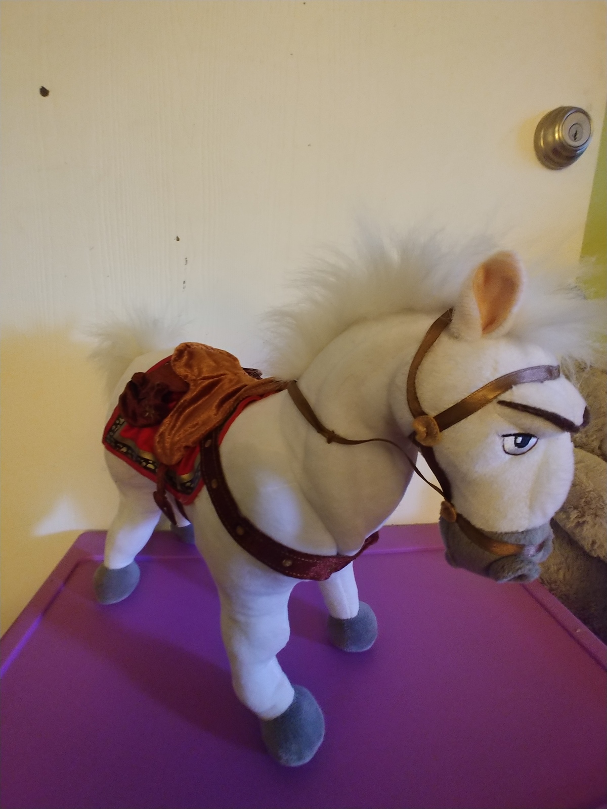 disney maximus horse plush 15" rapunzel tangled toy