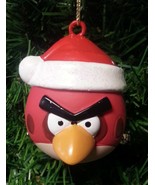 KURT S. ADLER ANGRY BIRDS™ RED BIRD BALL WITH SANTA HAT CHRISTMAS ORNAMENT - $9.88