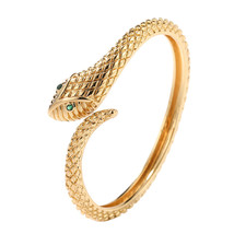 Simple Fashion Animal Cuff Bracelets For Women High Quality Copper Metal 18k Gol - $20.93