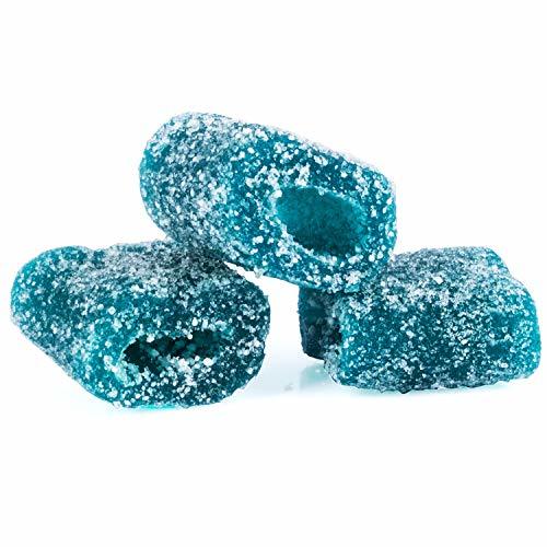 Sour Candy 4LBs Sour Licorice Bites Blue Candy Licorice Candy