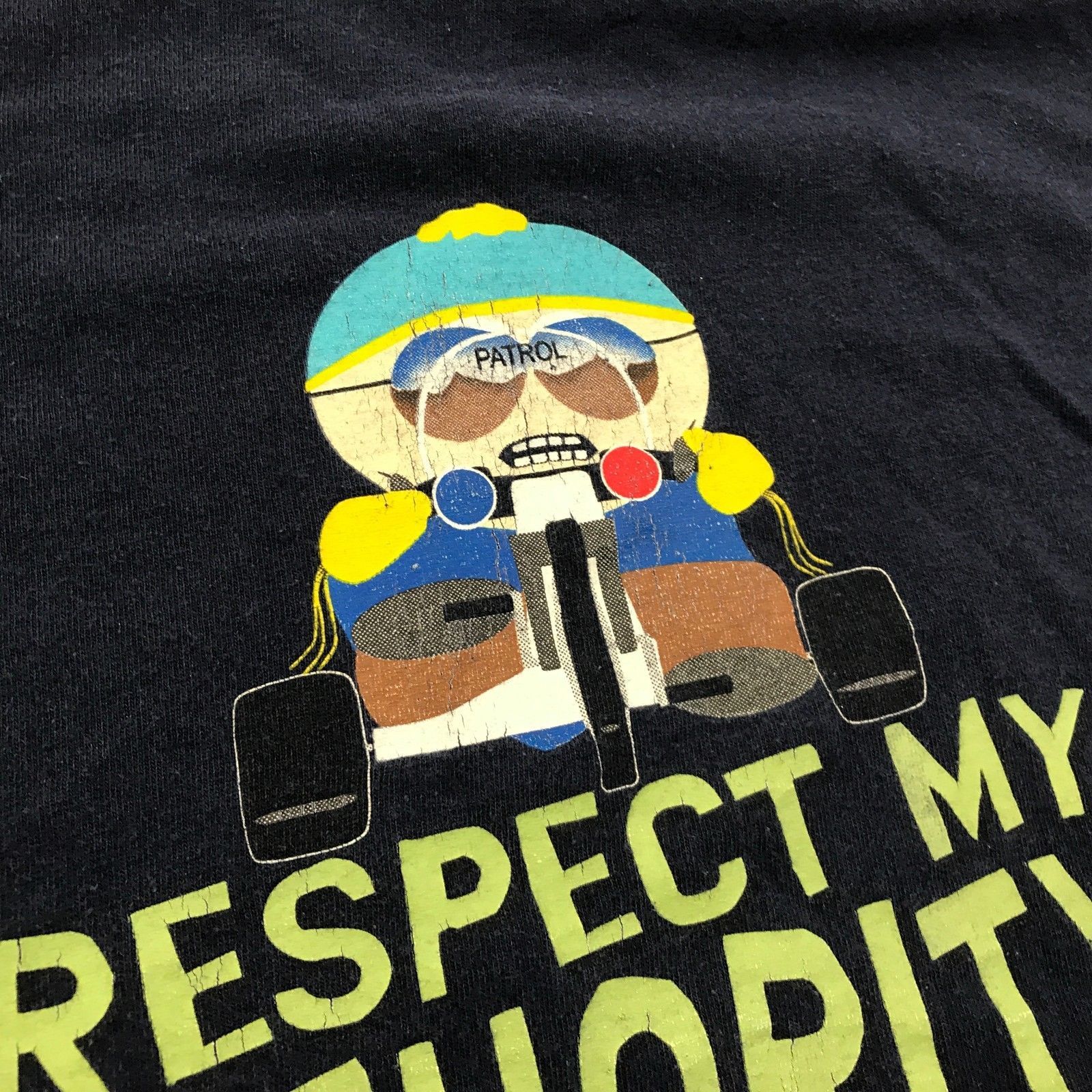 t shirt cartman respect my authority