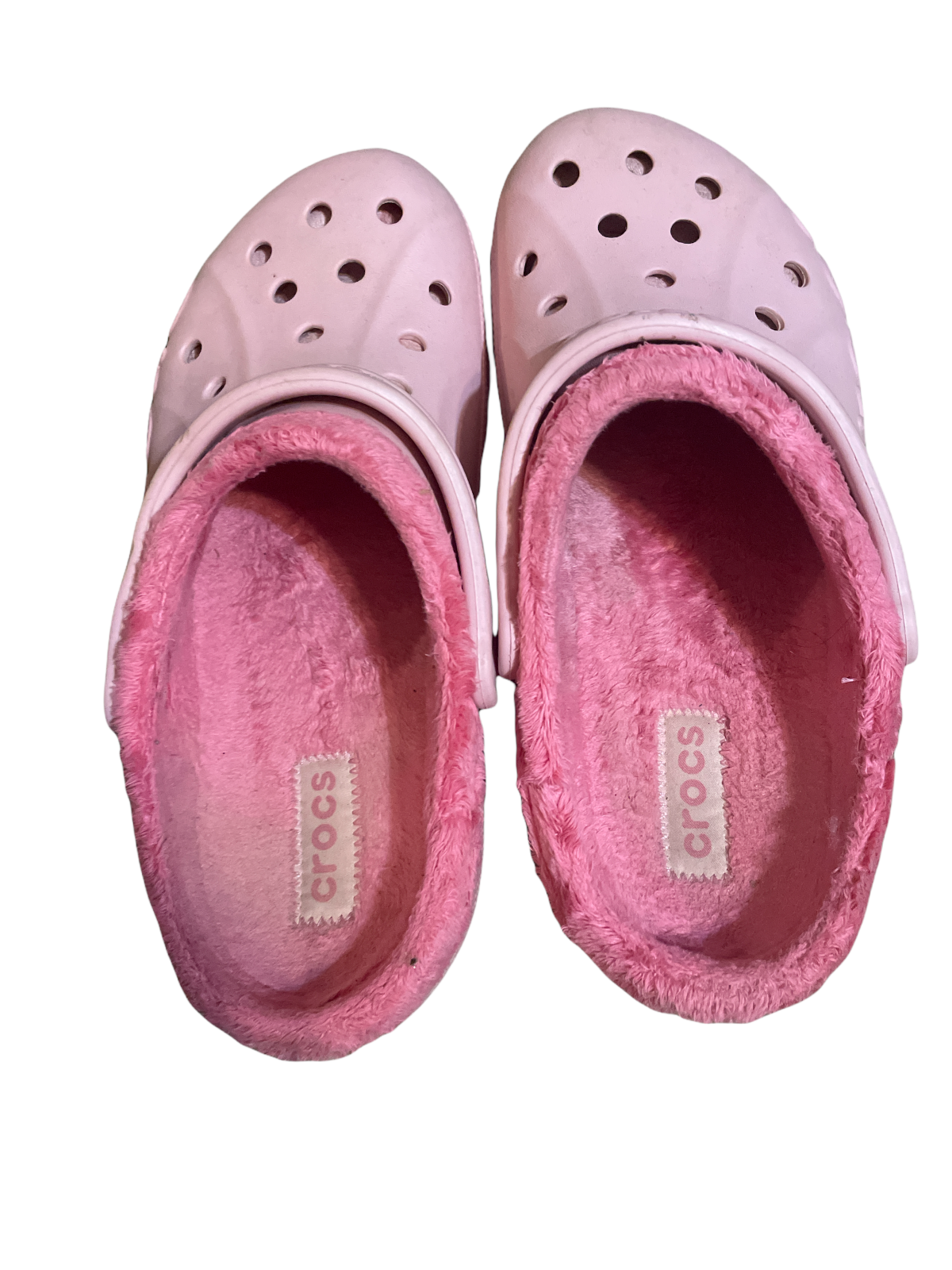 Classic Crocs Pink Faux Fur Lined Dual and 50 similar items