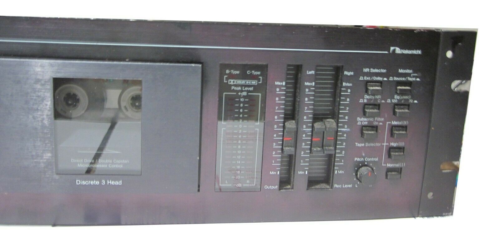 Nakamichi MR1 Professional 3 head Cassette Deck XLR fully serviced