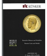 Auction Catalog Coins &amp; Medals ~ Kuenker 225 Jan 2013 Berlin ~ numismatics - $19.75