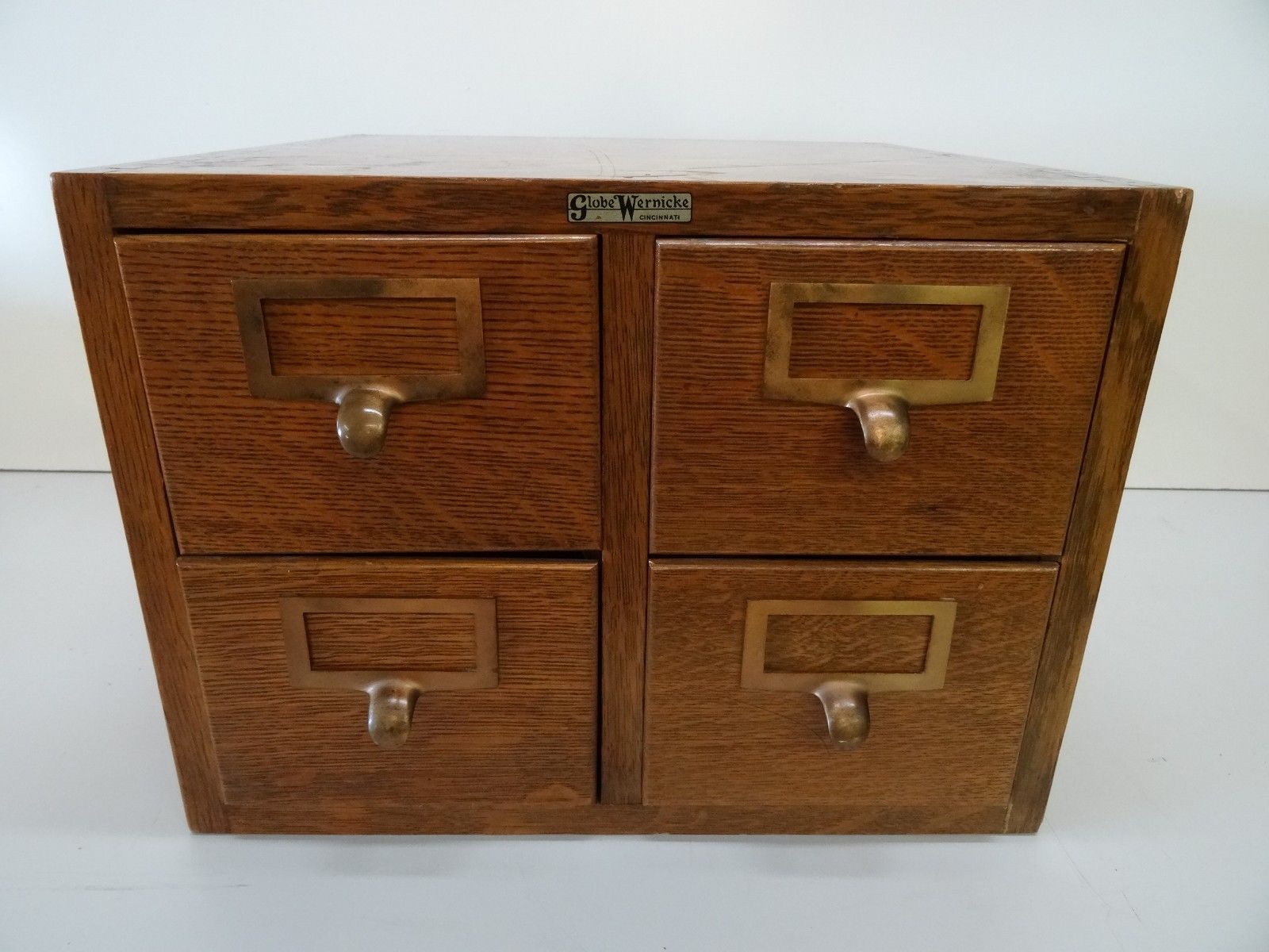 Globe Wenicke Vintage 4 Drawer Wooden Index And Similar Items 57 Globe Wenicke Vintage 4 Drawer Wooden Index Card File Cabinet