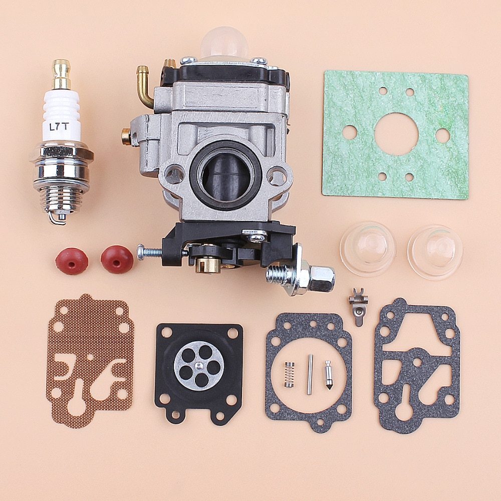Carburetor Carb Repair Kit CG430 CG520 43CC 52CC 47CC 49CC 40-5 44-5 2 Stroke En