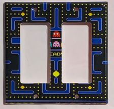 Pac-Man Pacman Games Light Switch Duplex Outlet wall Cover Plate Home Decor image 10