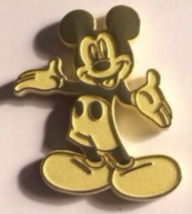 Mickey Mouse VIP Lapel Pin Anniversary Gold Tone Disney Movie Club Exclusive NEW - $23.99