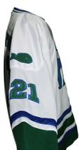 Any Name Number Whalers Retro Hockey Jersey New Sewn White Macdermid Any Size image 4
