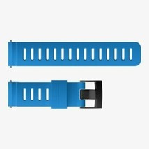 Suunto 24mm Dive 1 Silicone Watch Band Strap Blue Black Size M - $59.95